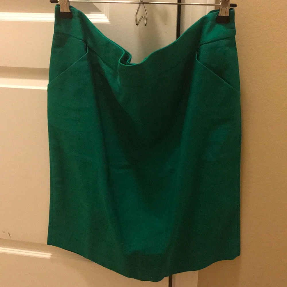 Jcrew Factory Cotton Pencil Skirt